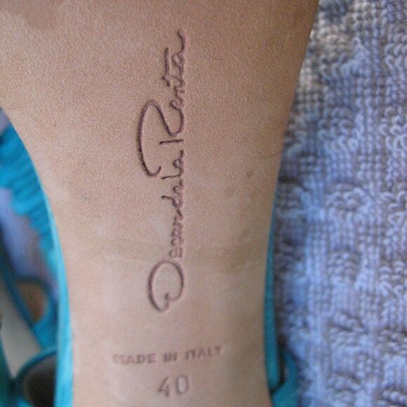 Oscar de La Renta Heels 8.5 9 - Picture 8 of 8